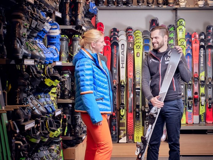 Die größte Skiauswahl in Sölden