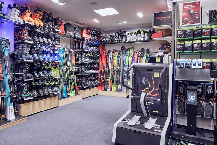 Bootfitting in Sölden